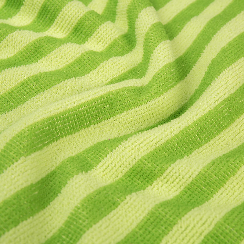Kain terry poliester-cotton bercetak tunggal
